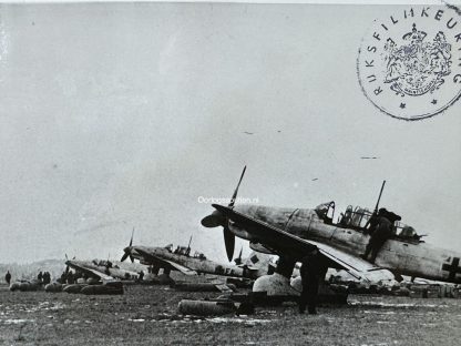 Original WWII German photo of German aircraft