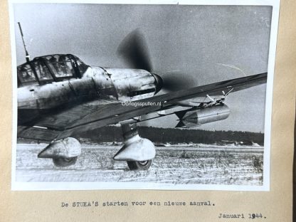 Original WWII German photo of a Luftwaffe Stuka aircraft