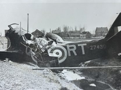crashed Bristol Blenheim aircraft in the Netherlands