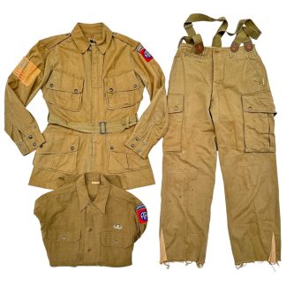 Original WWII US 82nd Airborne M42 uniform