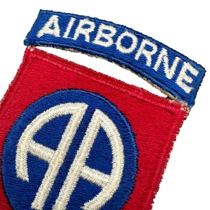 Original WWII US 82nd Airborne Division patch