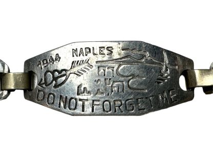 Original WWII US army bracelet from the Italian campaign in 1944