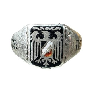 Original WWI German silver ring