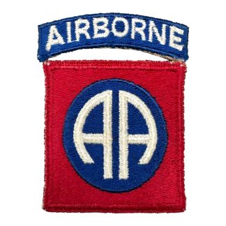 Original WWII US 82nd Airborne Division patch paratrooper World War II history militaria D-Day Market Garden