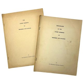 Original WWII US reports of the atomic bombings of Hiroshima and Nagasaki by the Manhattan Engineer District Oppenheimer