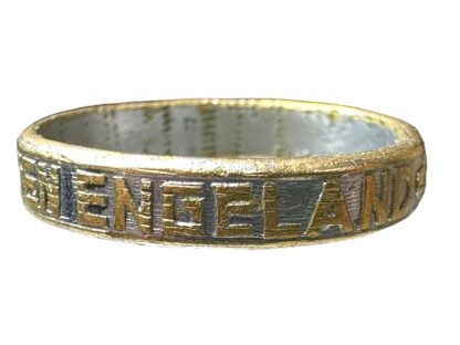 Original WWII German Kriegsmarine 'Wir Fahren gegen England' ring