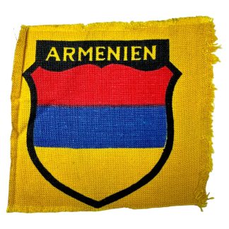 Original WWII German foreign volunteer shield Armenien  