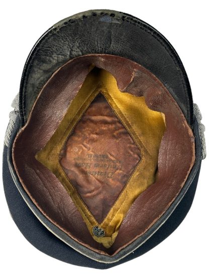 Original WWII Belgian made Luftwaffe officers visor cap