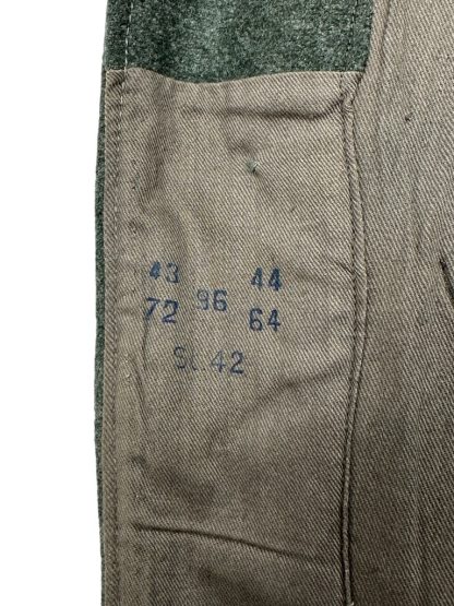 Original WWII German WH M36 Heer Nachrichten Hauptfeldwebel field jacket