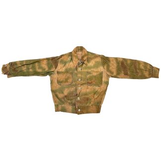 Original WWII or Postwar German tailor made Sumpftarn camouflage jacket for a child