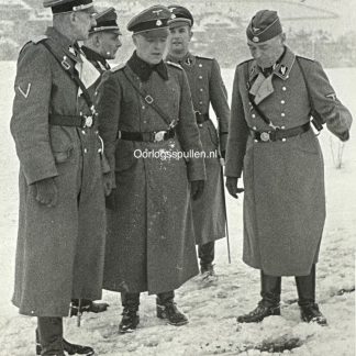 Original WWII German Waffen-SS photo of several officers