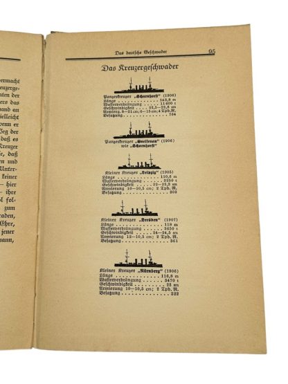 Original WWII German Kriegsmarine book Admiral Graf Spee