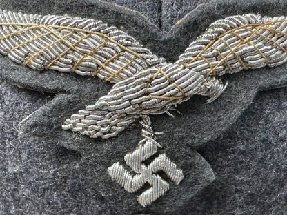 Original WWII German Luftwaffe officers visor cap