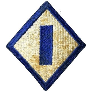 Original WWII US 1st Service Command patch (2nd Pattern)