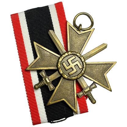 Original WWII German War Merit cross with Swords militaria Kriegsverdienstkreuz orden medals medaille