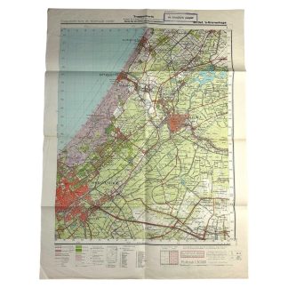 Original WWII German map Ost s'Gravenhage