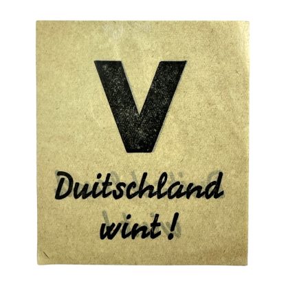 Original WWII Dutch NSB Victory – Germany Wins! Flyer