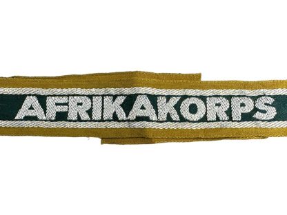 Original WWII German Afrikakorps cuff title