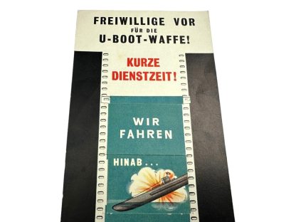 Original WWII Allied Anti-Kriegsmarine U-Boot leaflet