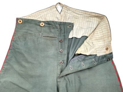 Original Pre 1940 Dutch army artillery or pontonniers trousers