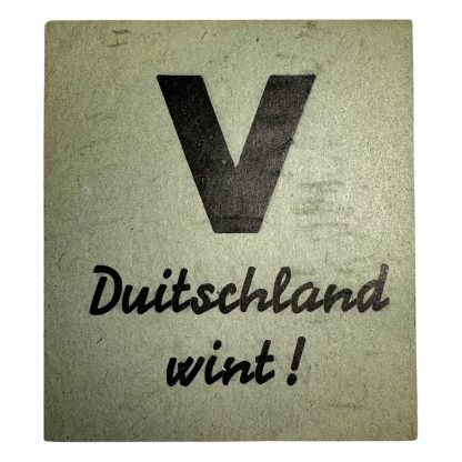 Original WWII Dutch NSB Victory – Germany Wins! Flyer