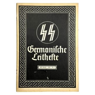 Original WWII Dutch SS Leithefte 1941 Nr. 1 militaria collaboratie