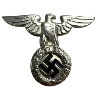 Original WWII German early SS/SA visor cap eagle militaria insignia