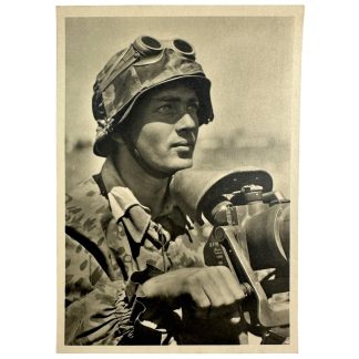 Original WWII Flemish Waffen-SS postcard - Militaria - postkaart
