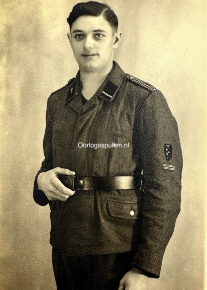 Original WWII Flemish NSKK volunteer photo