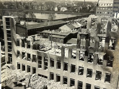 Original WWII Allied photo of Operation Carthage in Kopenhagen - Militaria