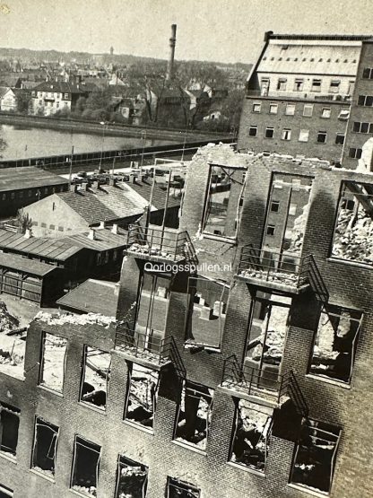 Original WWII Allied photo of Operation Carthage in Kopenhagen