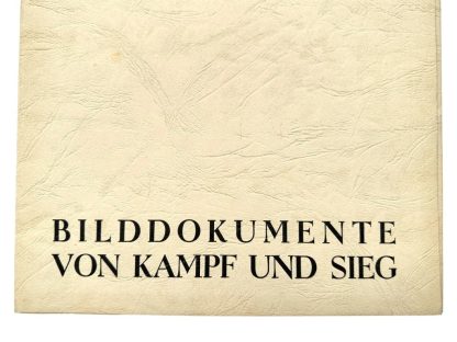 Original WWII German 'Bilddokumente von Kampf und Sieg'