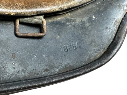 Original WWII German Luftwaffe M40 helmet SE64 Helmet Sächsische Emailler-und Stanzewerke in Lauter.