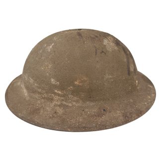 Original WWI US M1917 'Brodie' helmet militaria World War One