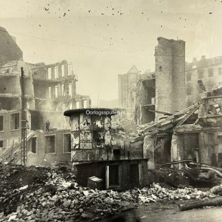 Original WWII Allied photo of Operation Carthage in Kopenhagen - Militaria