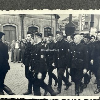 Original WWII Flemish 'Zwarte Brigade' photo set
