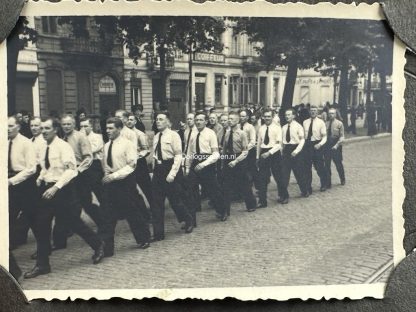 Original WWII Flemish 'Zwarte Brigade' photo set