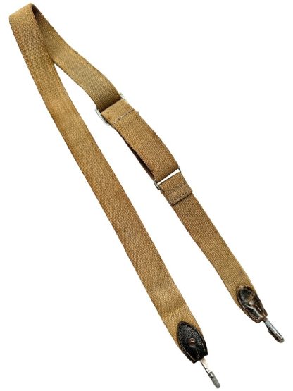 Original WWII German bread bag strap produced in Litzmannstadt