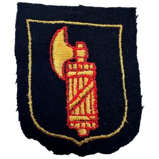 Original WWII Italian Waffen-SS volunteer shield
