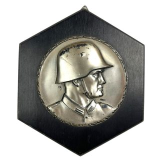 Original WWII German army plaque - Militaria - soldier - Zweiter Weltkrieg - Plakette - armee - Wehrmacht