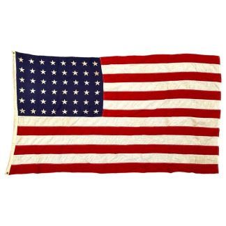 Original WWII US flag - World War II - WWII - Militaria - 48 stars - American - Collectibles
