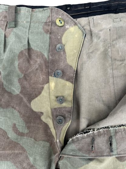 Original WWII German Waffen-SS/WH Italian camouflage trousers - Telo Mimetico M1929 camo M29 Italiano - Militaria - Tarnhose - pants - World War II - Zweiten Weltkrieg - Seconde Guerre Mondiale