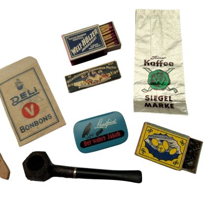 Original WWII German personal effects of the German soldier set