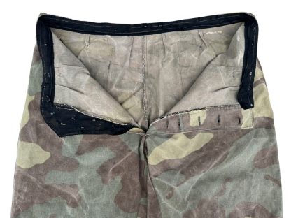 Original WWII German Waffen-SS/WH Italian camouflage trousers - Telo Mimetico M1929 camo M29 Italiano - Militaria - Tarnhose - pants - World War II - Zweiten Weltkrieg - Seconde Guerre Mondiale