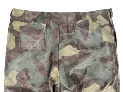 Original WWII German Waffen-SS/WH Italian camouflage trousers - Telo Mimetico M1929 camo M29 Italiano - Militaria - Tarnhose - pants - World War II - Zweiten Weltkrieg - Seconde Guerre Mondiale