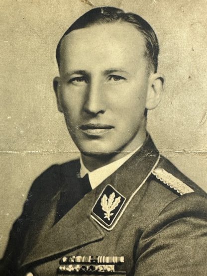 Original WWII German SS postcard Reinhard Heydrich