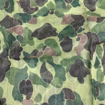 Original WWII USMC M1 helmet camouflage mosquito cover