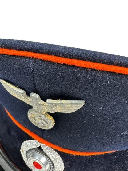 Original WWII German Reichspost visor cap