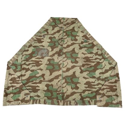 Original WWII German WH M31 Zeltbahn - Splintertarn - Splittertarn - Camouflage pattern - Camo - Wehrmacht - Luftwaffe - Tarn - Poncho - World War II.