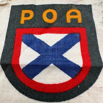 Original WWII German foreign volunteer shield POA